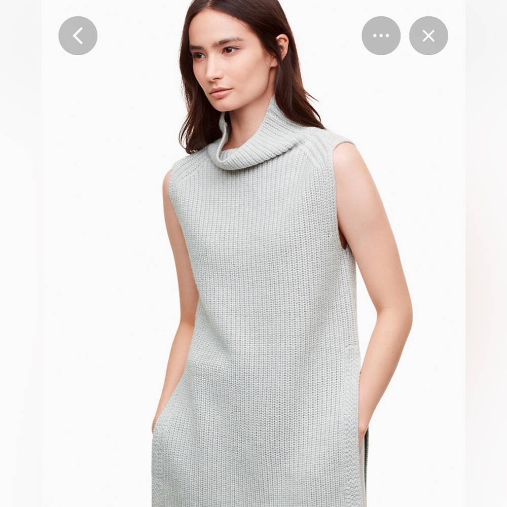 Wilfred Wool Durandal Sweater Turtleneck Sleeveless